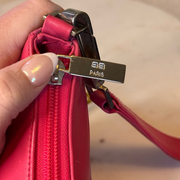 Balenciaga RARE 90s Pink Shoulder Bag EUC - Picture 11 of 15